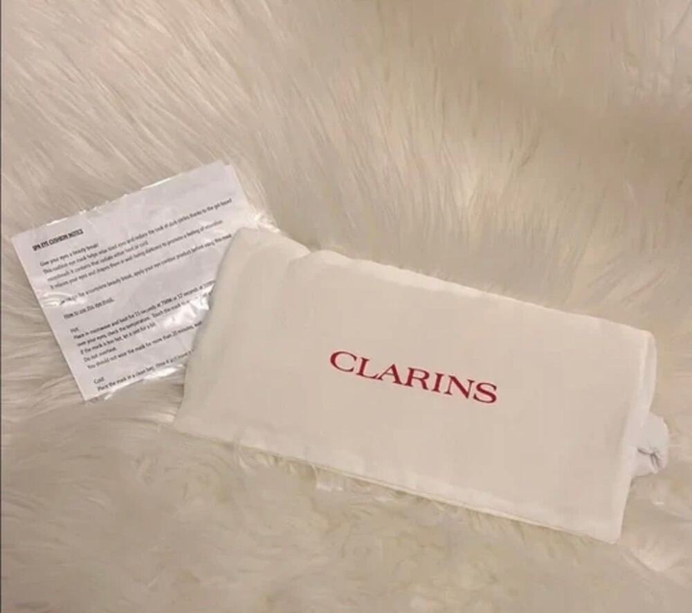 Clarins Hot/Cold Gel Mask Spa Eye Cushion | Soothing Eye Treatment